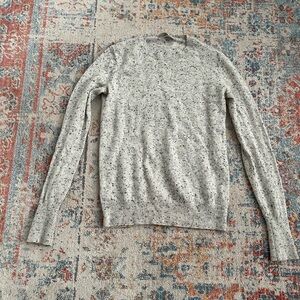 Everlane cashmere crewneck sweater donegal/speckled